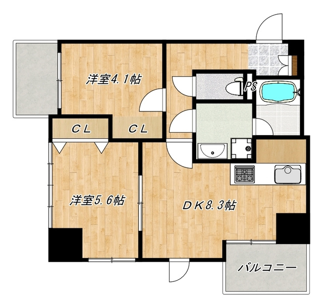 ＩＳＭ大宮の間取り|間取図です！