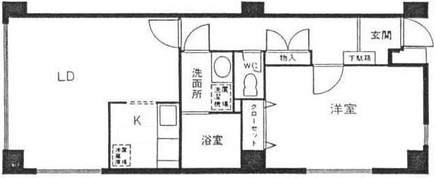高雅ホームズ学芸大の間取り|間取りです。