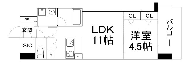 【間取り】 | スプランディッド本町東DUE