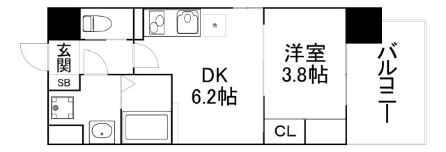 【間取り】 | ビガーポリス528滝川公園Ⅲ