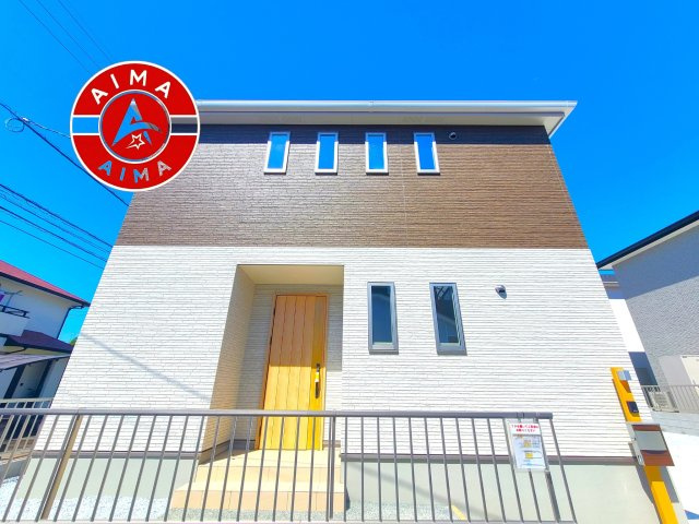 宗像市日の里4丁目第1-2棟（5号棟）の外観：施工例|デザイン性のある外観です。