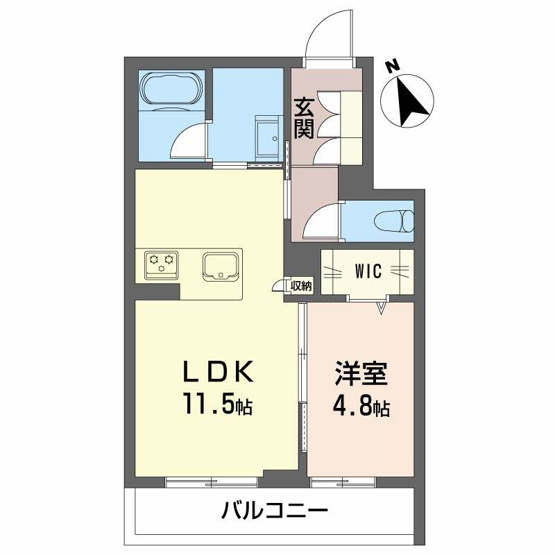 【間取り】 | シャーメゾン クオソーレ