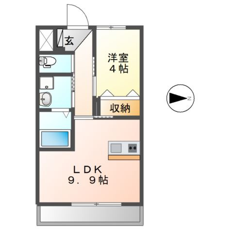 ＳｅｒｅｎｏⅡの間取り