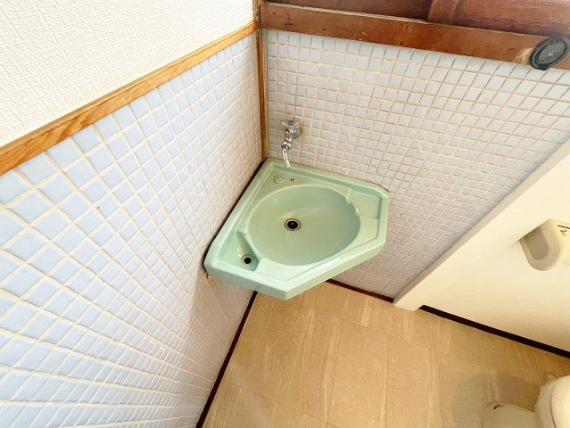 竹内貸家の洗面所