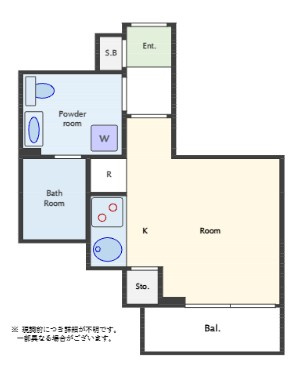 VERXEED千住Park Sideの間取り
