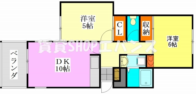 【間取り】 | エーデルハイツ