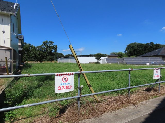 川越市笠幡売地の外観
