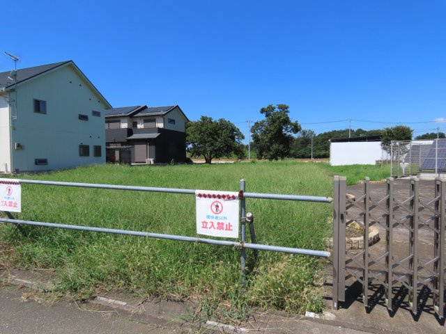川越市笠幡売地の外観
