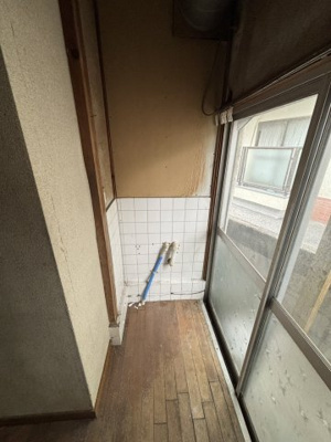 【洗面所】 | 中川町貸店舗（左側）