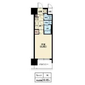 スプランディッド十三本町の間取り