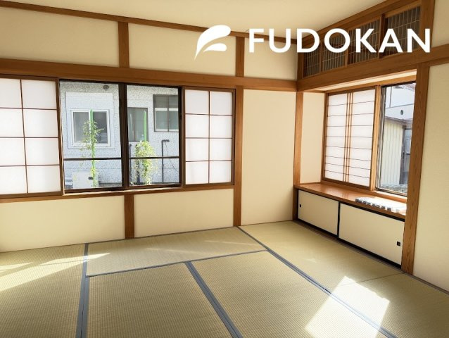 山形市小白川【中古住宅】の寝室|1階には独立の和室もございます。寝室として利用できそうですね。
