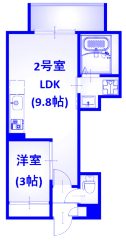 さいたま市緑区東大門１丁目のアパートの間取り