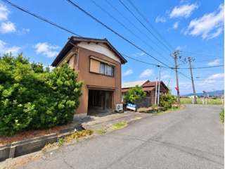売土地　焼津市田尻の前面道路含む現地写真