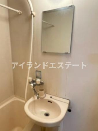 コーポ中山　バストイレ別　礼金0　南向きの洗面所