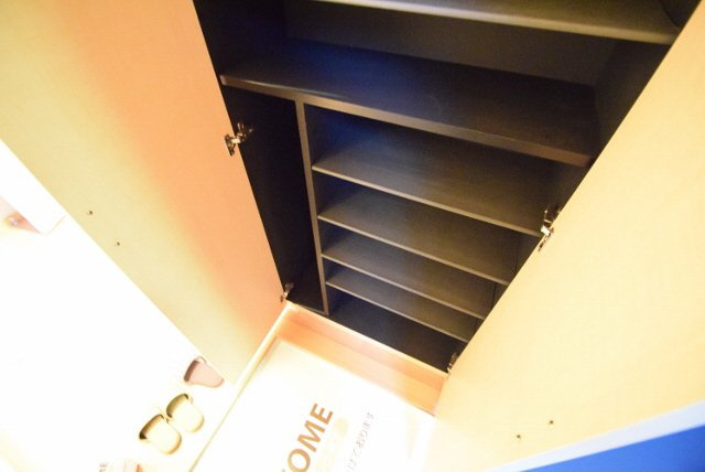 クレールNの玄関|シューズボックスあります。