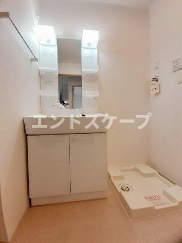 シャン・ヴィラージュの洗面所|高崎、前橋のお部屋探しはエンドスケープまで！お客様の理想お聞かせ下さい♪