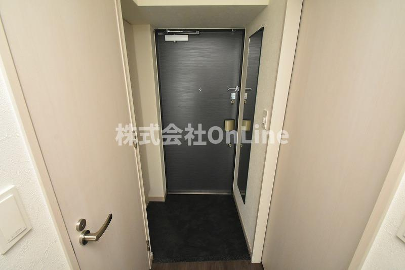 プレサンス新深江ディレットの玄関