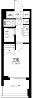 【間取り】 | パレステュディオ芝浦シティ | 間取りです。