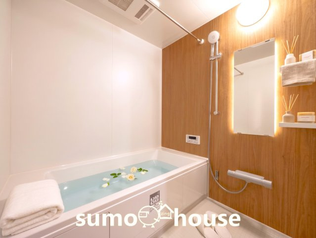西寺尾1丁目の浴室|ゆったり過ごせるお風呂です
