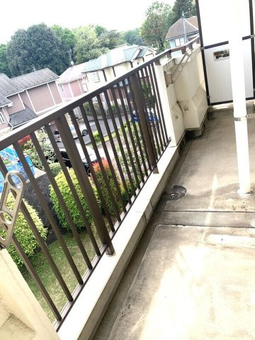 スカイハイムのバルコニー