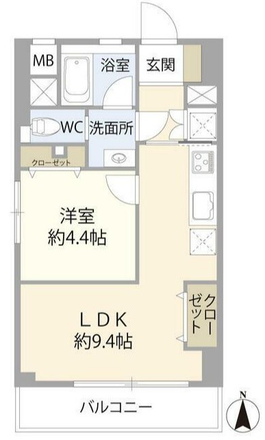 千代田マンションの間取り