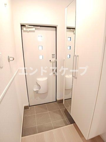 ルパルク　Ⅰの玄関|高崎、前橋のお部屋探しはエンドスケープまで！お客様の理想お聞かせ下さい♪