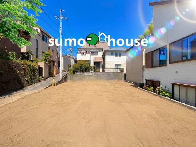 高津区下作延1丁目　1号区画の前面道路含む現地写真|前面道路含む現地写真です