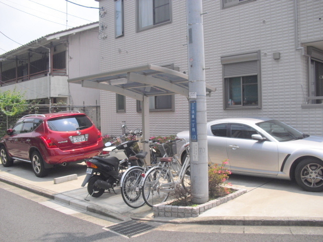 メゾンサリナのその他共用部分|居住者専用サイクルポート