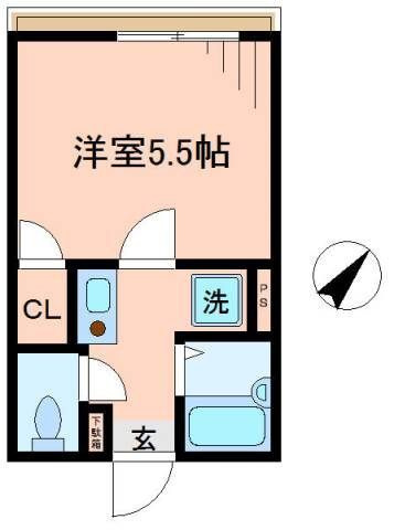 ゼネラルハイツ平井の間取り