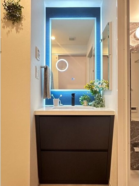 THE BAY FLAT(ザベイフラット)の洗面所