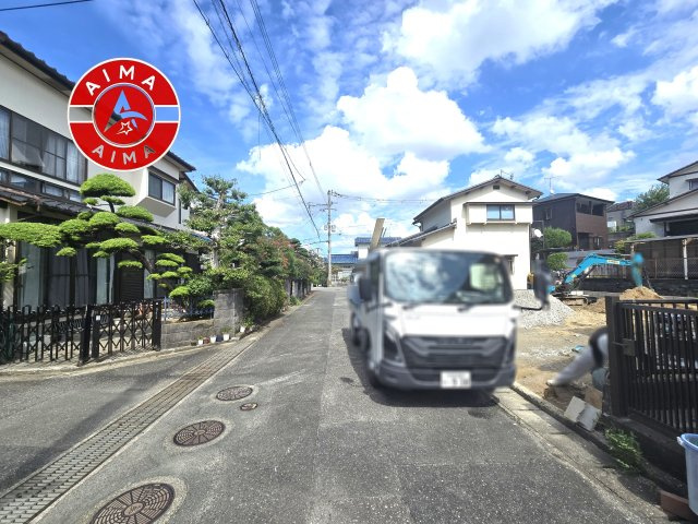 福岡市南区中尾2丁目第6-1棟（1号棟）の外観|前面道路含む現地の写真です。