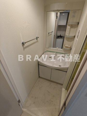プレミアムコート谷町４丁目 BRAVI不動産の洗面所|【プレミアムコート谷町4丁目】