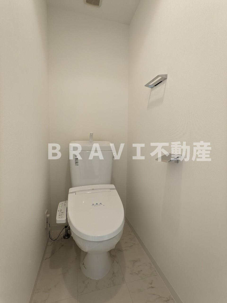 プレミアムコート谷町４丁目 BRAVI不動産のトイレ|【プレミアムコート谷町4丁目】