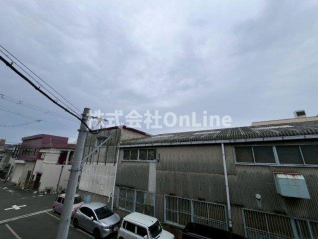 大阪市平野区加美東４丁目のアパートの展望