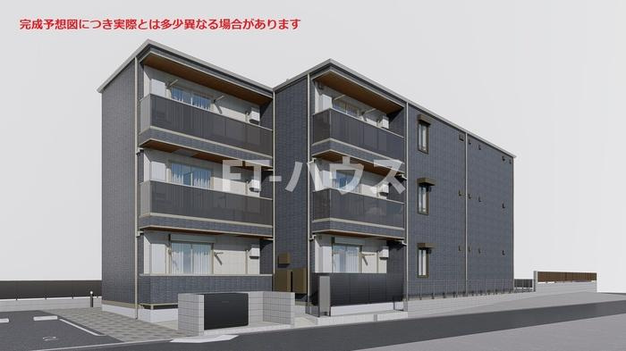 D-セアリス幕張Ⅰの外観パース