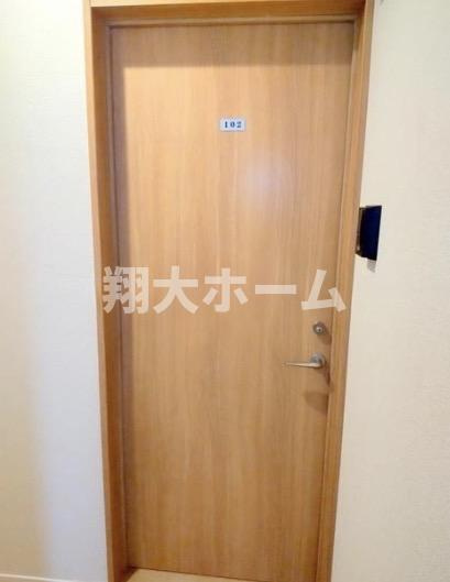 亀戸五丁目の玄関