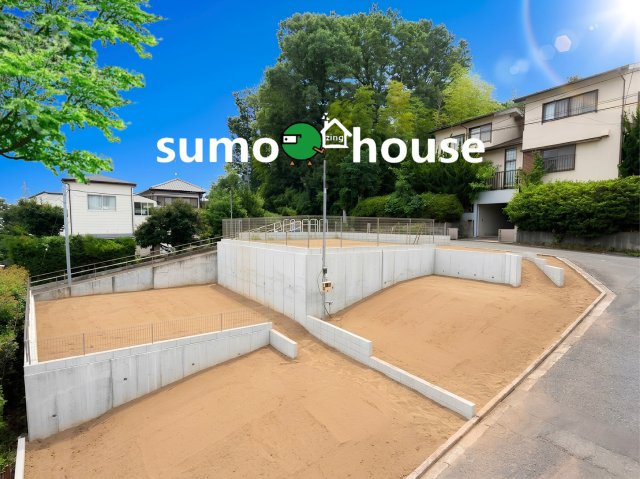 玉川学園1丁目プロジェクト　2号棟の前面道路含む現地写真