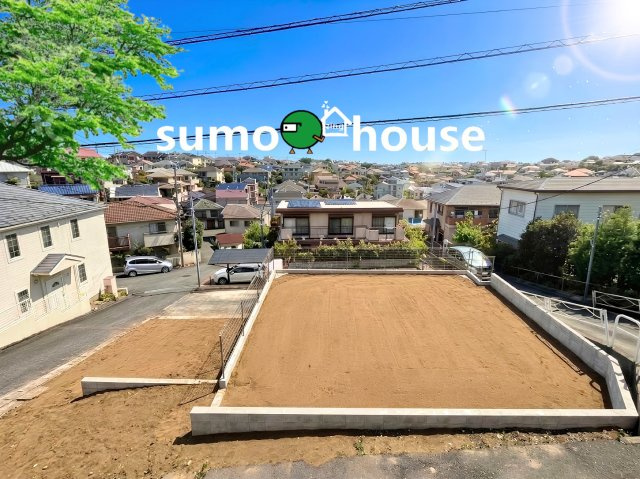 玉川学園1丁目プロジェクト　1号棟の前面道路含む現地写真