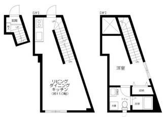 【間取り】 | 野方ＢＡＳＥ | 間取りです。