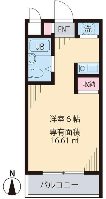 パークハイム中野の間取り