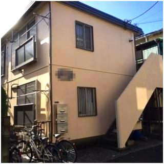 品川区旗の台３丁目のアパートの外観