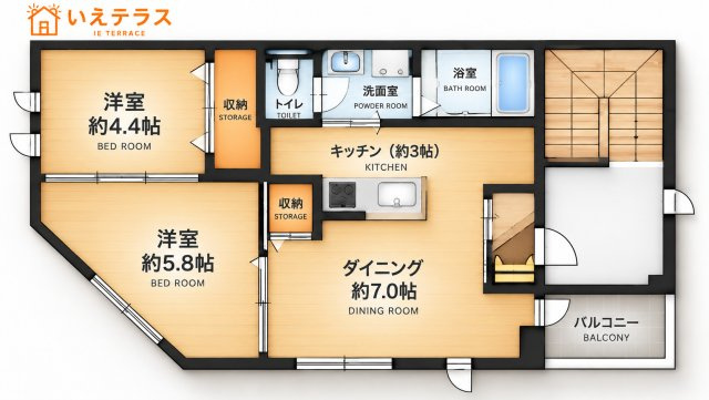 ビアンカ元町の間取り