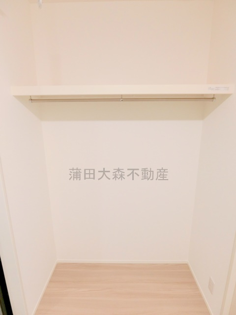 イリス糀谷の収納|収納　オープンクローゼット