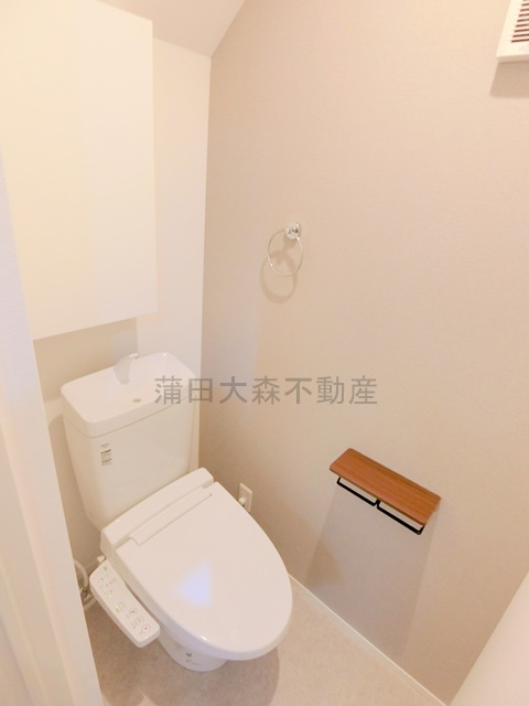 イリス糀谷のトイレ|温水洗浄便座付きのトイレ