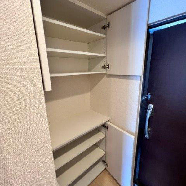 Jinever上本町の玄関|同マンション別部屋：参考写真