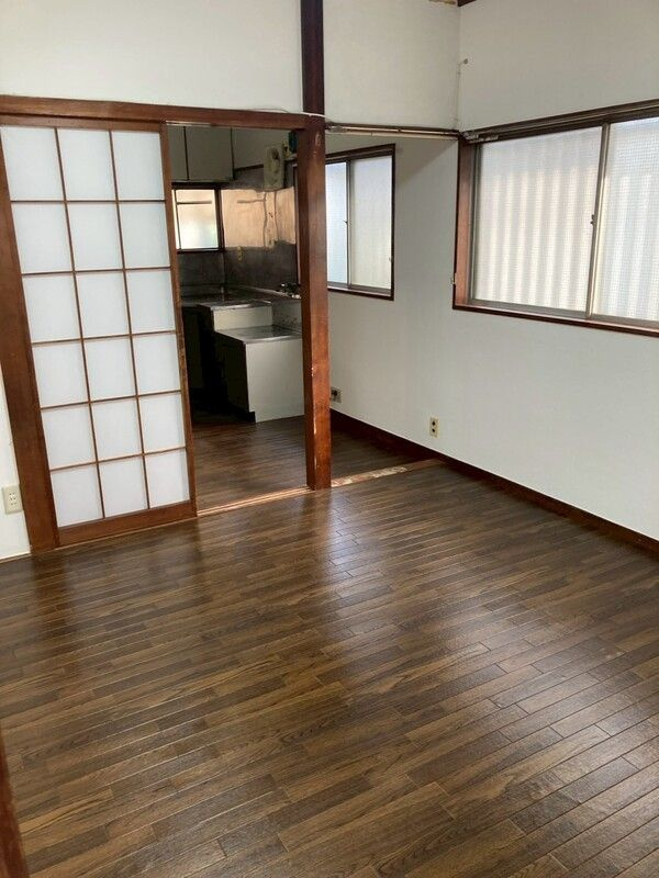 下馬戸建の居間・リビング