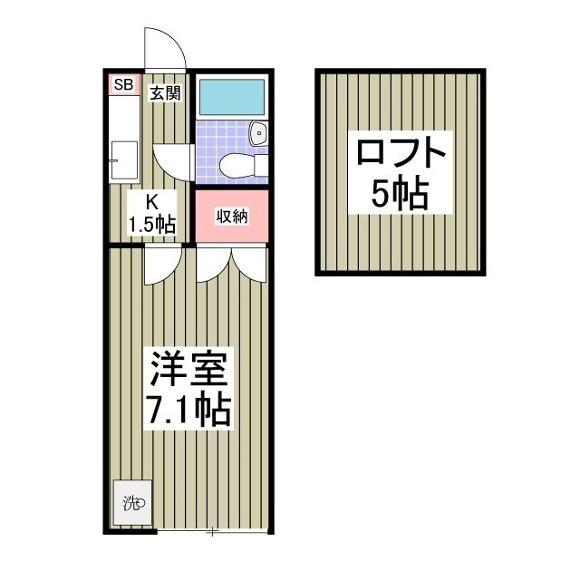 アザレアの間取り