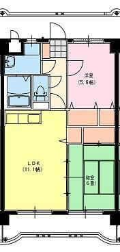 【間取り】 | 淀コーポIII | 淀コーポIIIの間取り