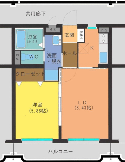 【間取り】 | 高鍋フェニックスマンション | 高鍋フェニックスマンションの間取り