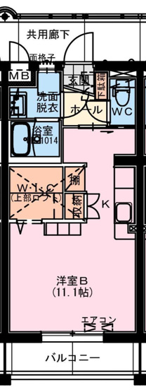【間取り】 | Vivido arcobaleno（ビビッド アルコバレーノ） | Vivido arcobaleno（ビビッド アルコバレーノ）の間取り